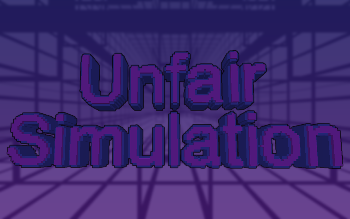 İndir Unfair Simulation için Minecraft 1.16.3